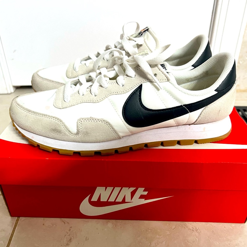 Nike Air Pegasus 83.  In box.  Men’s size 10.5.  Few spots (see pictures)